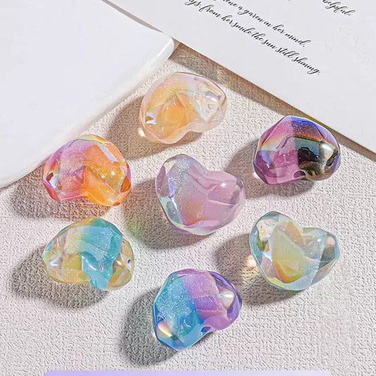 0 0今日新作 2色カットハート（0821）