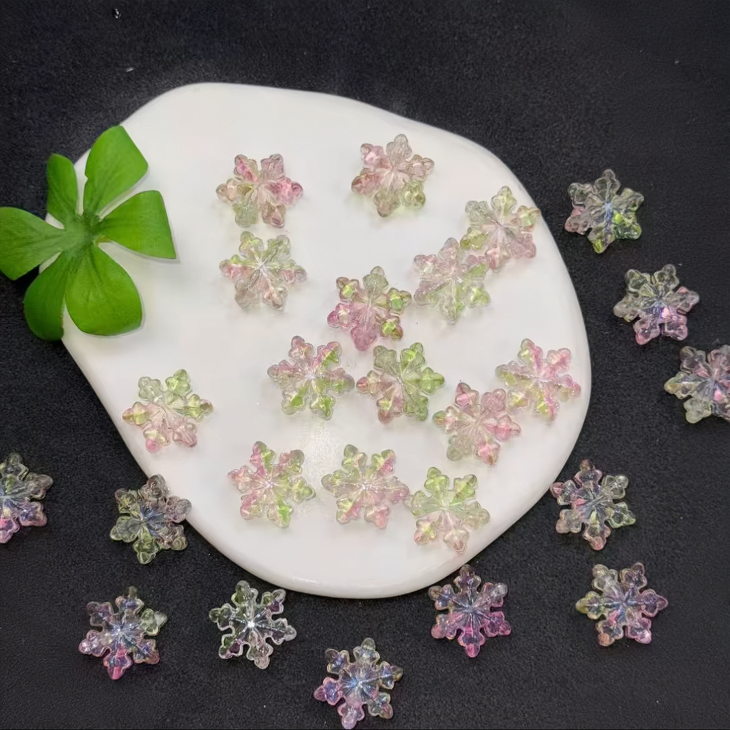 0 0今日新作 雪の結晶 (0211)