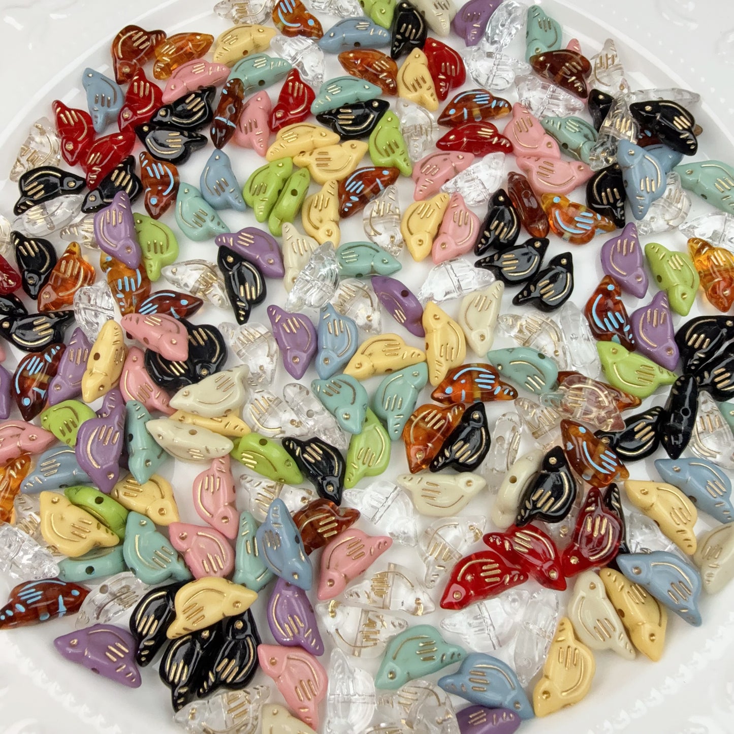 0 0再入荷 カラー鳥の群れ (0705)