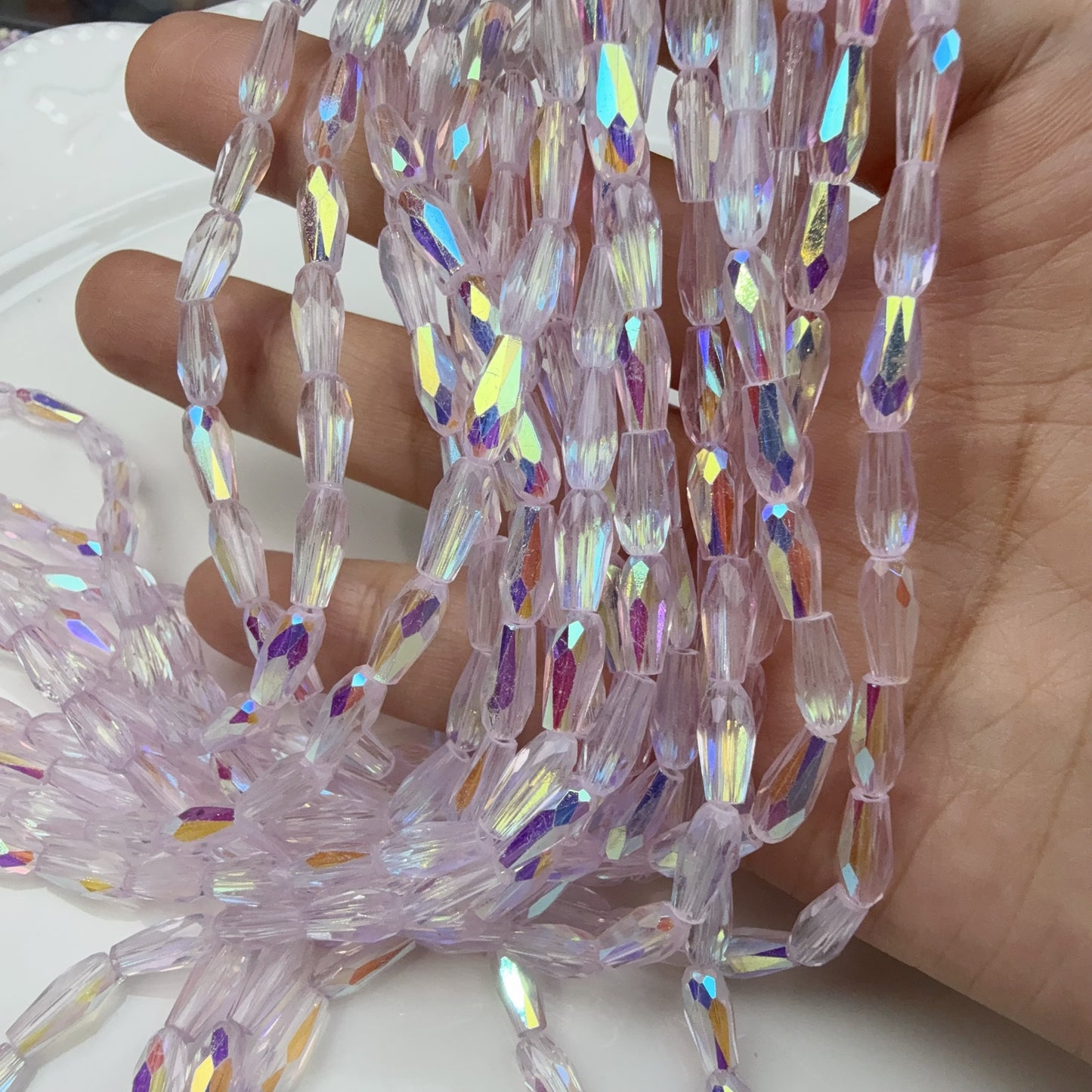 ０ 0今日新作 長雫カット-4×9ミリ(0924)