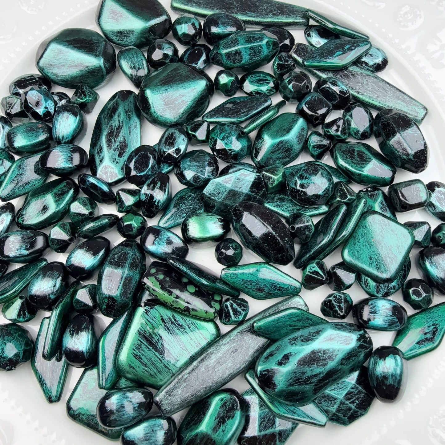 0 0今日新作 金属世界 アクリルバロック 3色(0716)