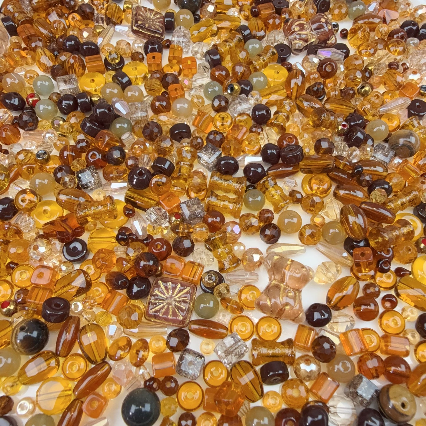 0 0今日新作 秋の落ち葉 シードビーズ混ぜ(1027)