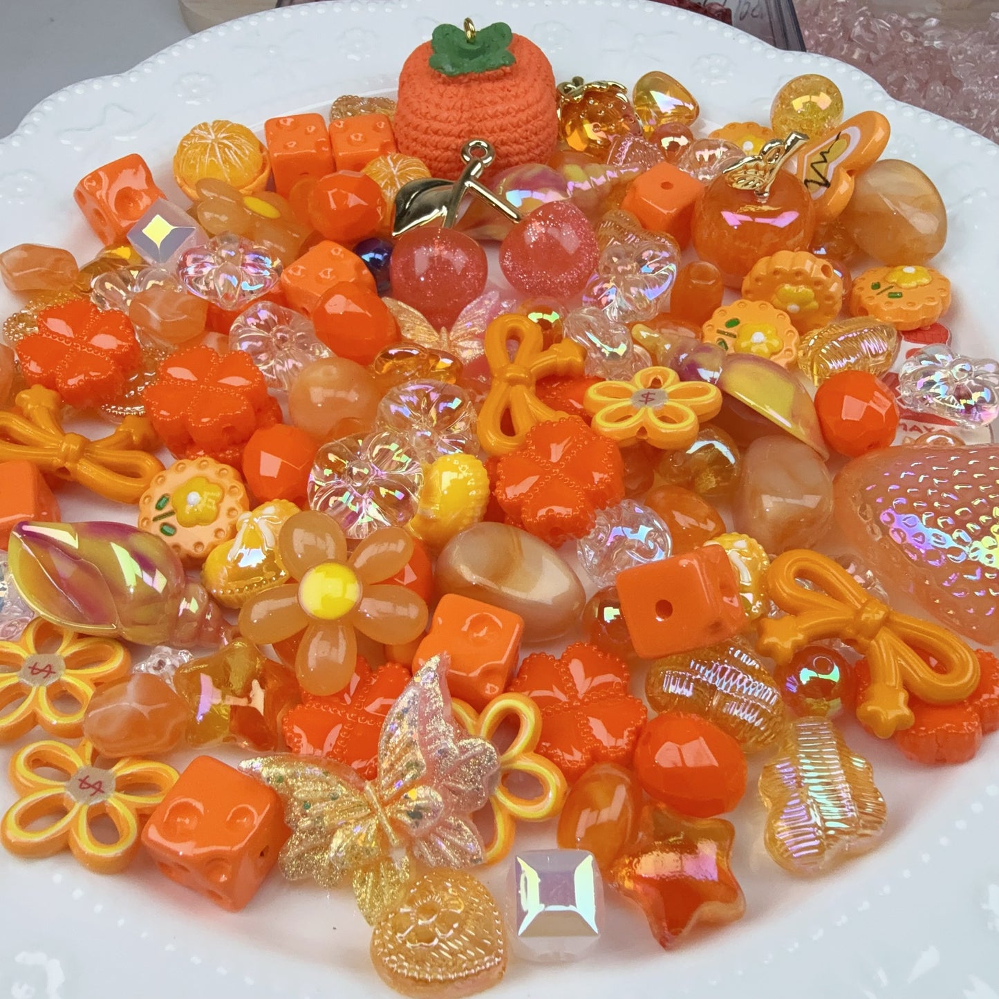 0 0今日新作 秋の大収穫2 アクリル混ぜ(1129)