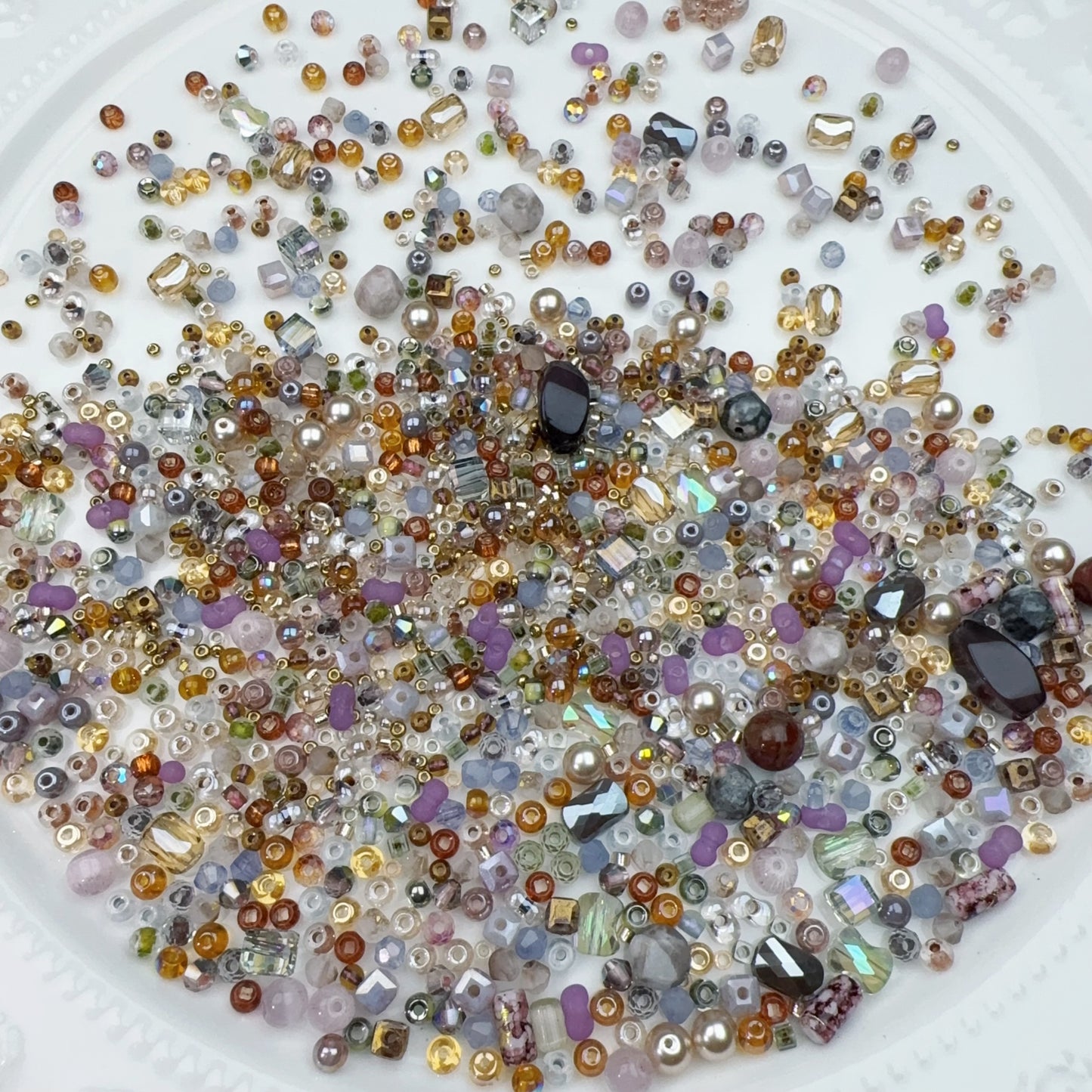 5-S 紫ラズベリー チビビーズ混ぜ(0216)