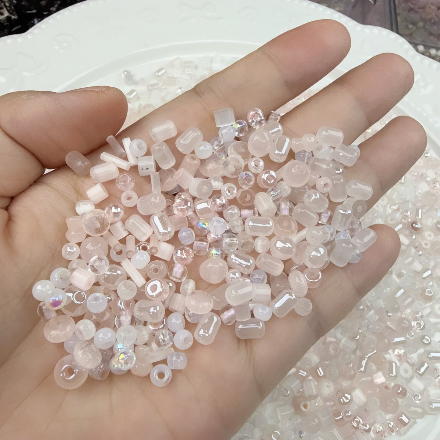 0 0今日新作 ツヤツヤシードビーズ混ぜ (0917)