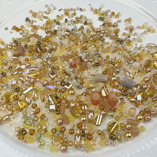 5-S キラキラシャンパン チビビーズ混ぜ(0215)