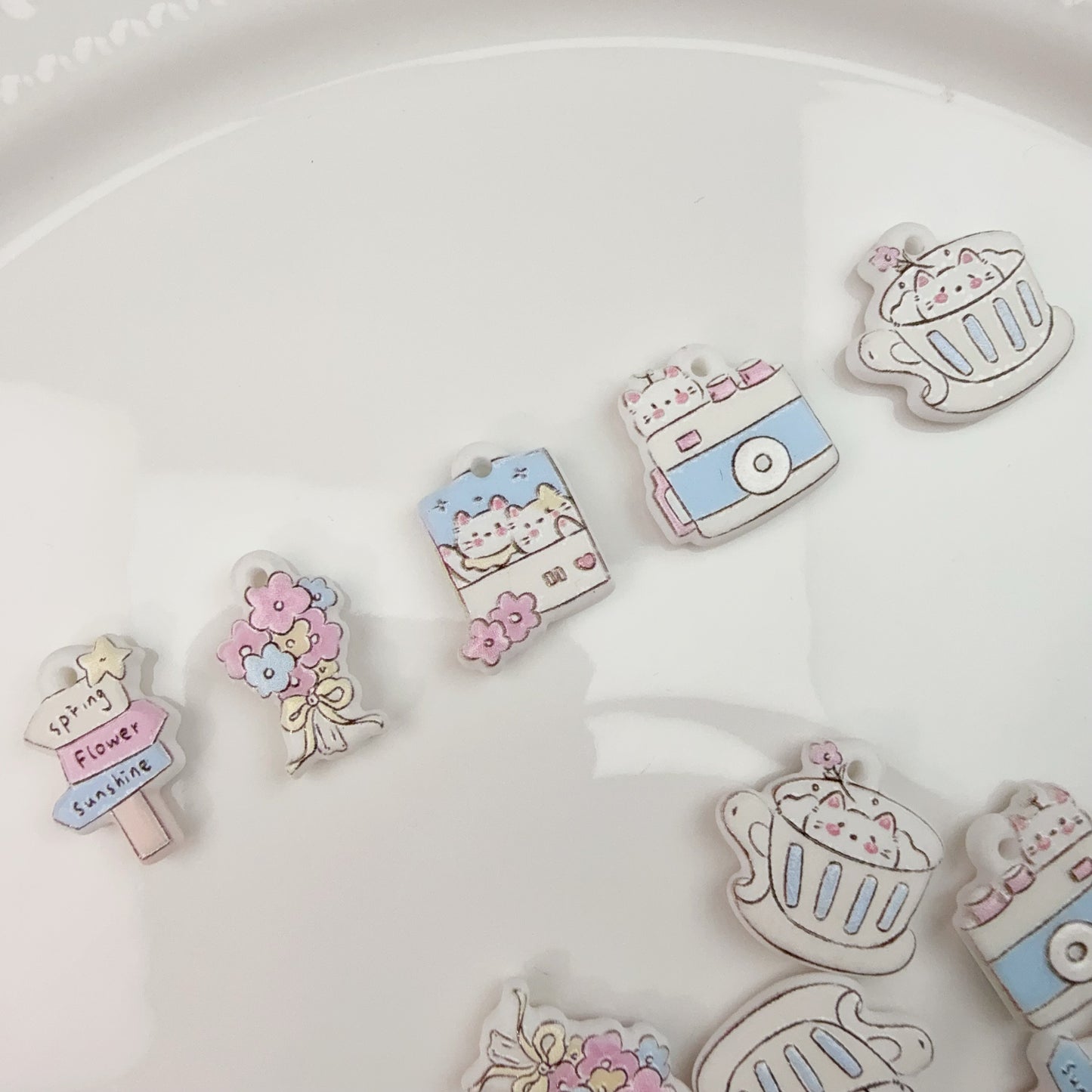 0 0今日新作  猫  mini カンツキプレート(0518)