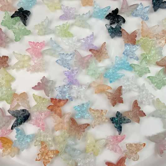 0 0今日新作 蝶々ーガラス(0211)