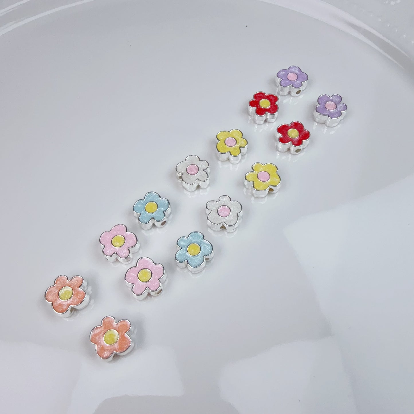 0 0今日新作 合金 不規則お花(0601)