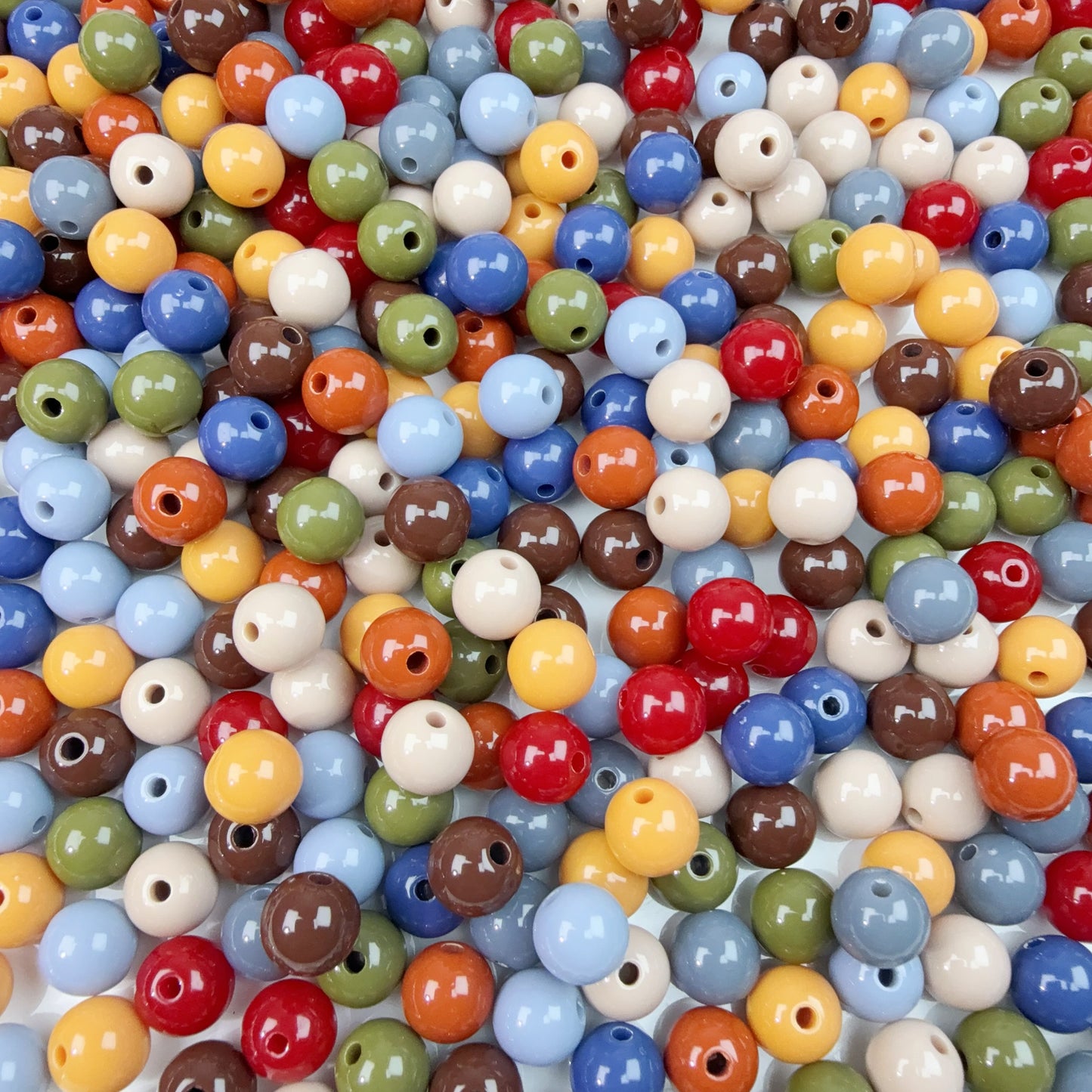 0 0今日新作 原色ラウンド ー6&8 アクリル(0107)