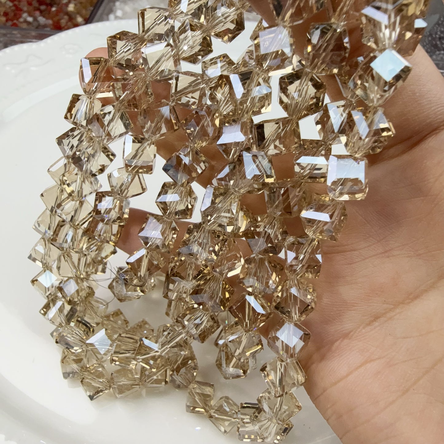 0 今日新色 斜めキューブー8ミリ(0510)