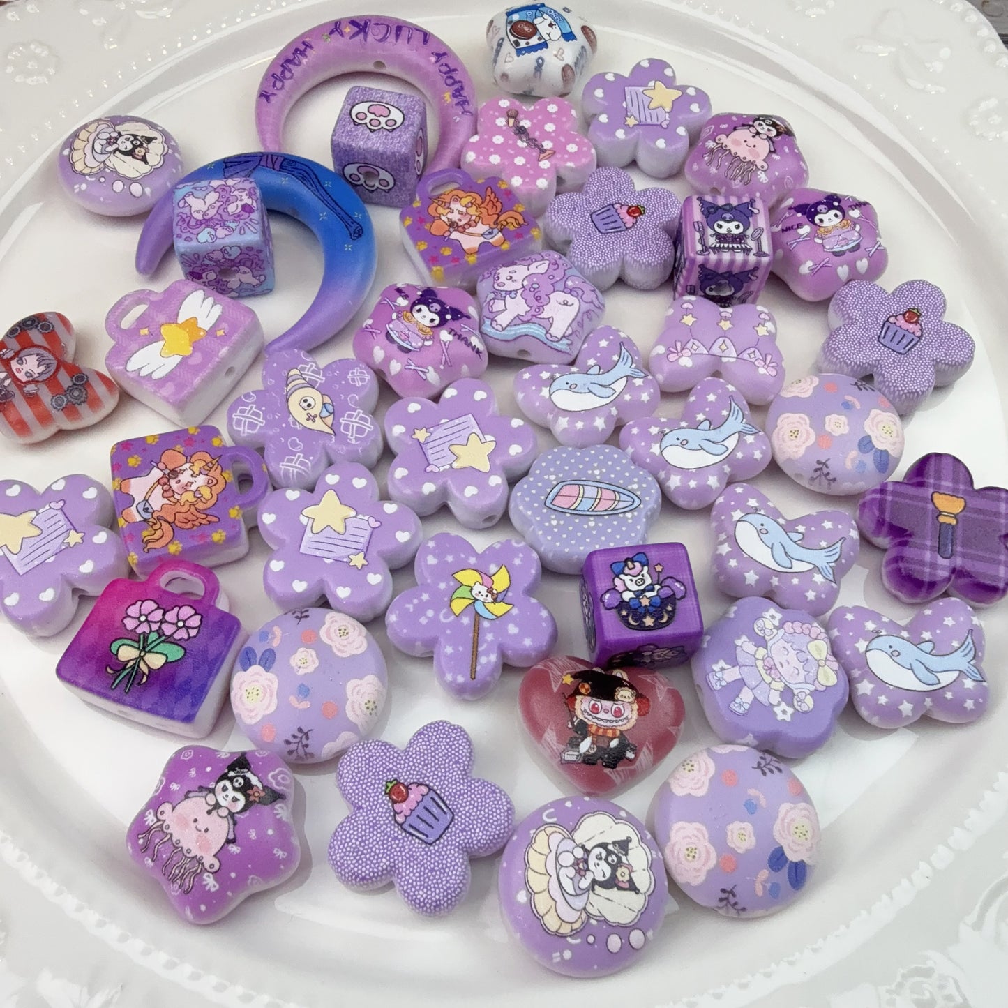 0 0今日新色 質感最高 多色シリーズ アクリル混ぜ(1023)