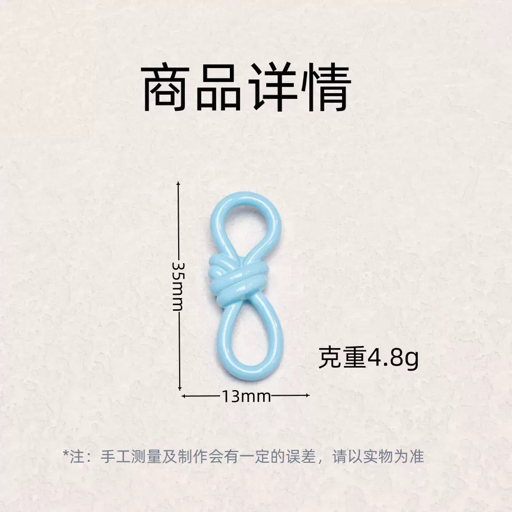 0 今日新作 888字型リンクバックル、合金（1112）