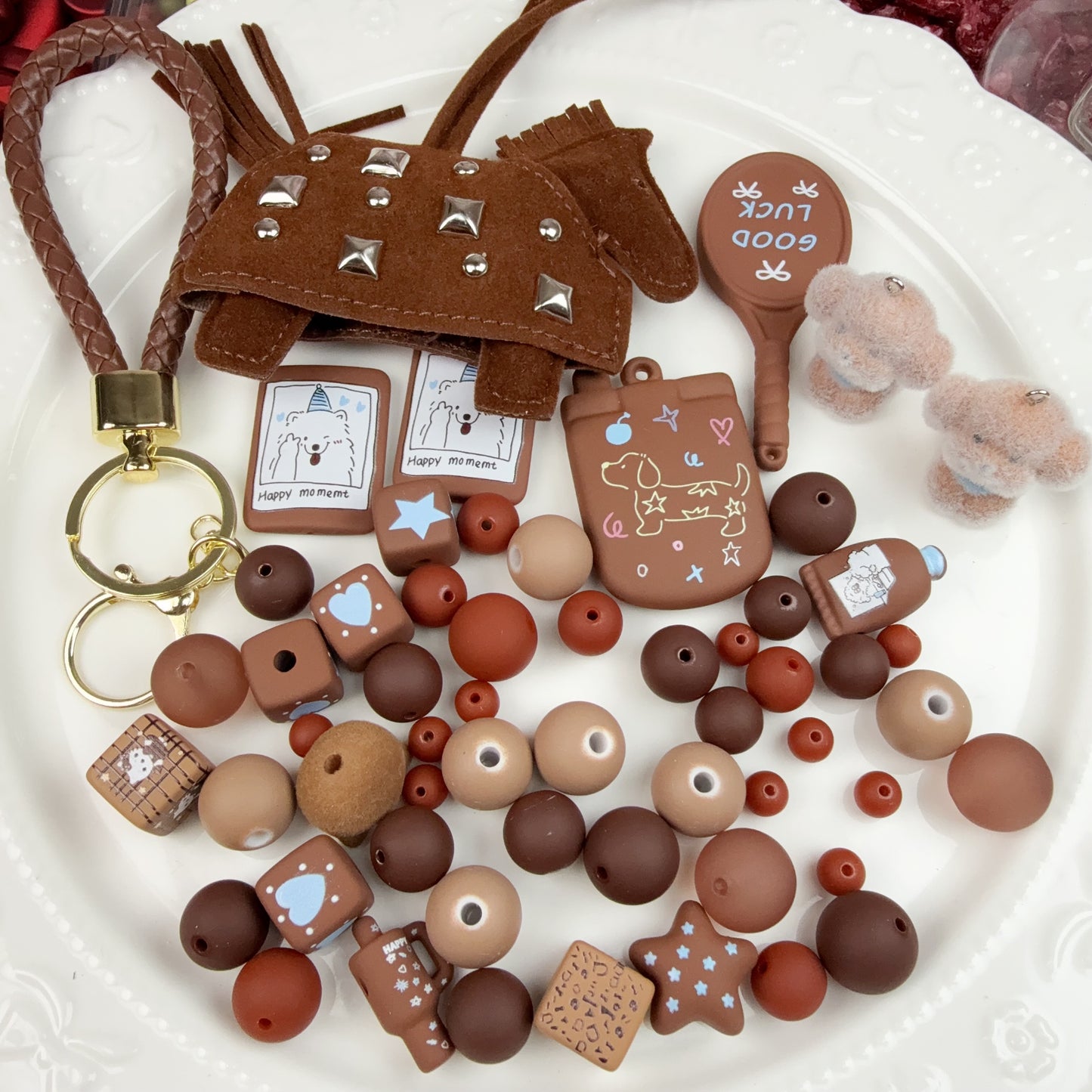 0 0今日新作 ワンコ 高級マット加工 質感最高 アクリル混ぜ(1222)