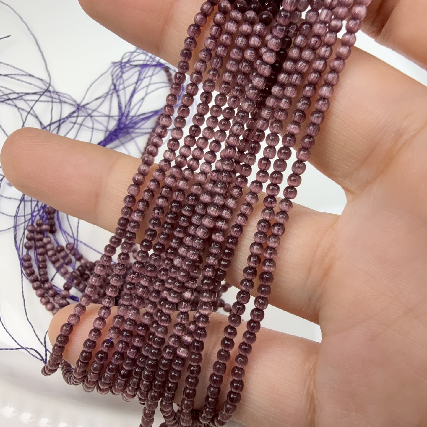 0 0再入荷 新色キャッツアイ2ミリ（1008）