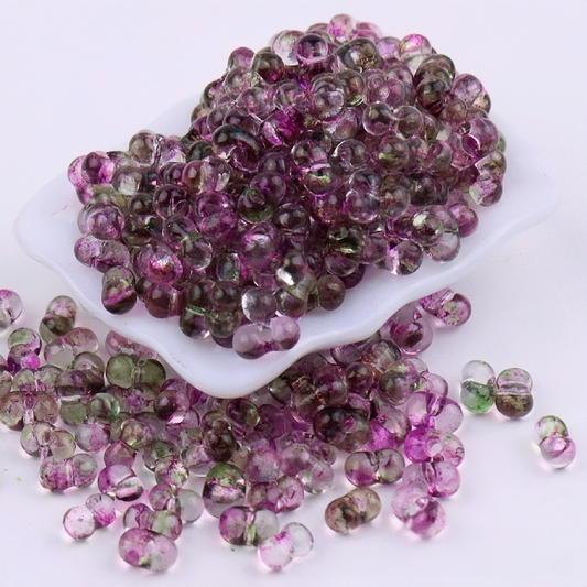 0 0今日新作 2×4ミリチビピンクピーナッツ (0116)