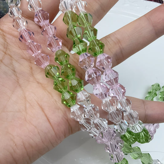 0 0今日新色 菱形カット-8ミリカラフル(0917)