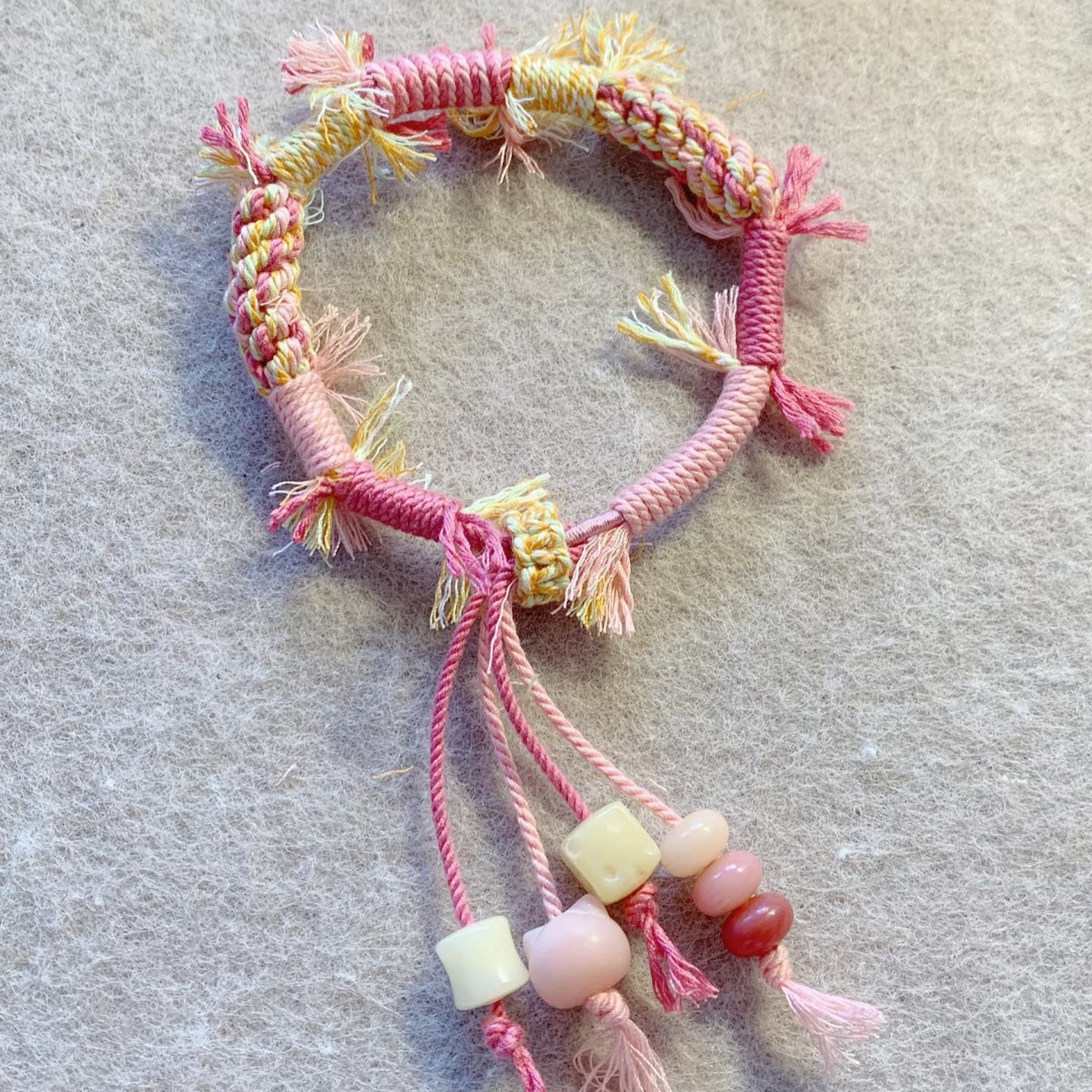 0 0今日新色 手擦り綿糸（1129）