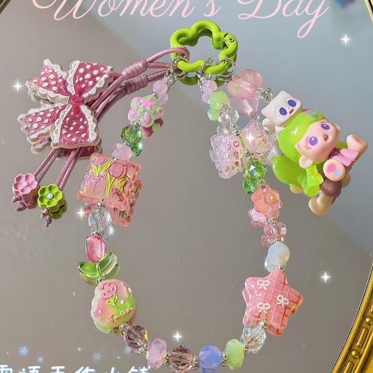 0 0今日新作 春花 パーツ集合夜光効果(0308)