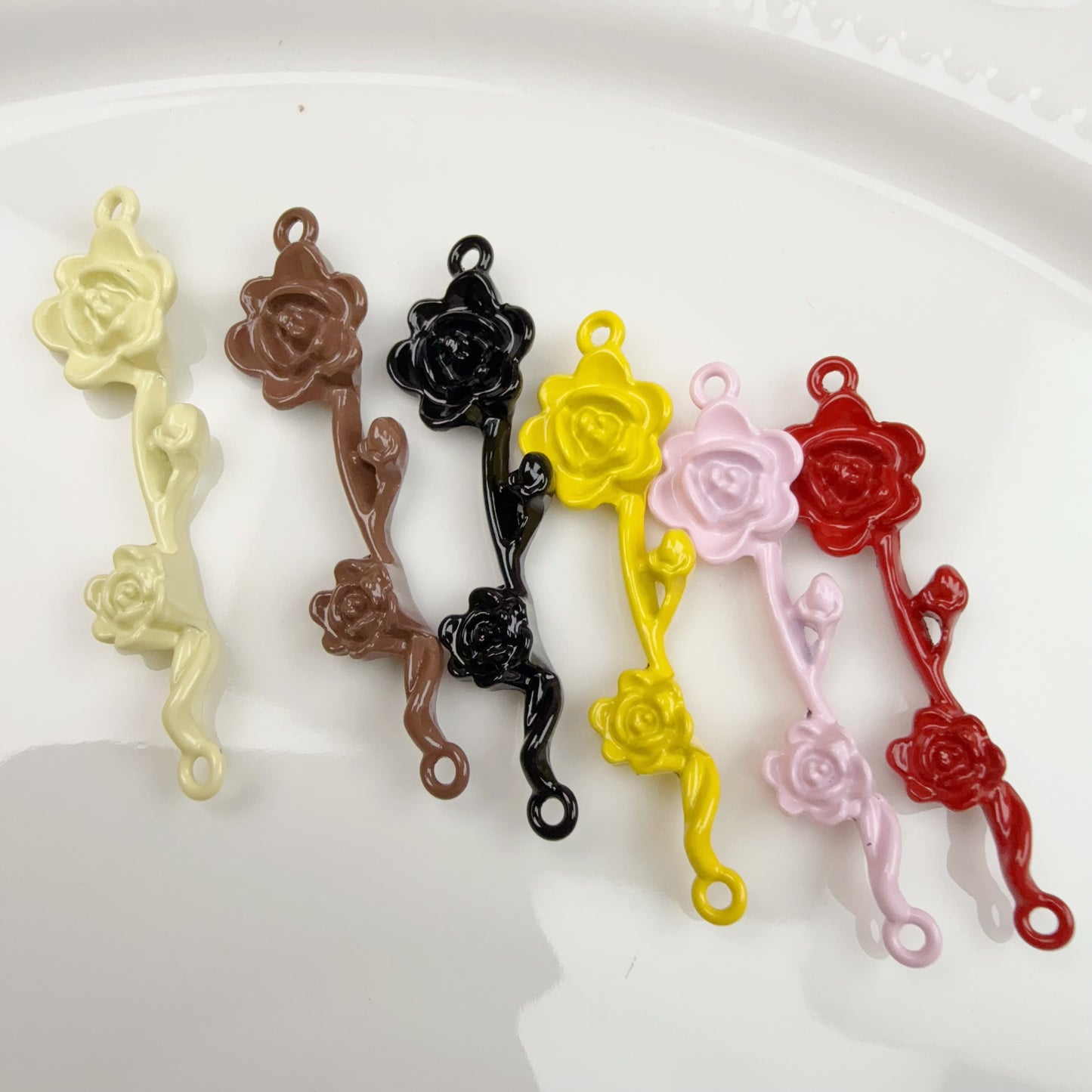 0 0今日新作 合金ー枝の薔薇(0318)