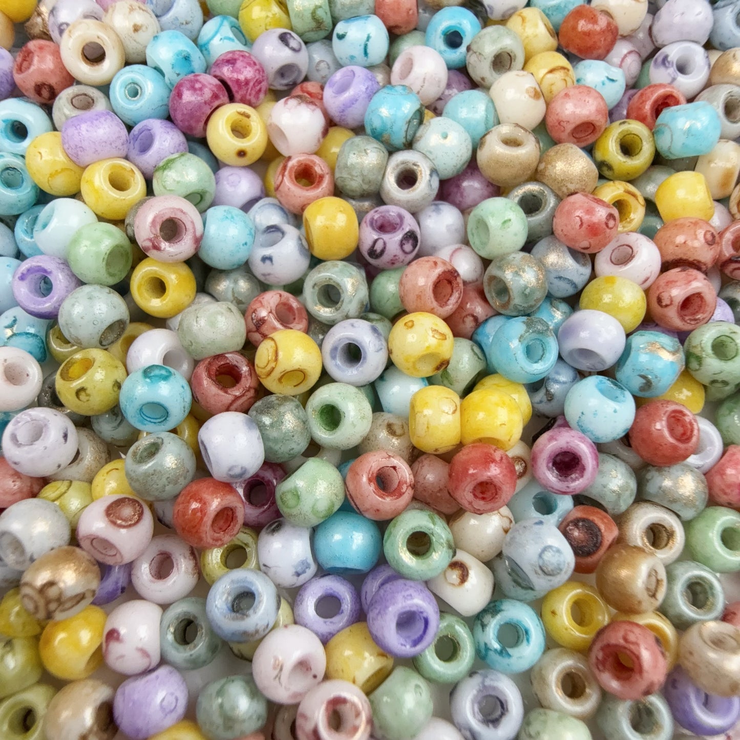 0 0今日新作 ピカソシードビーズ ー混ぜ (0818)