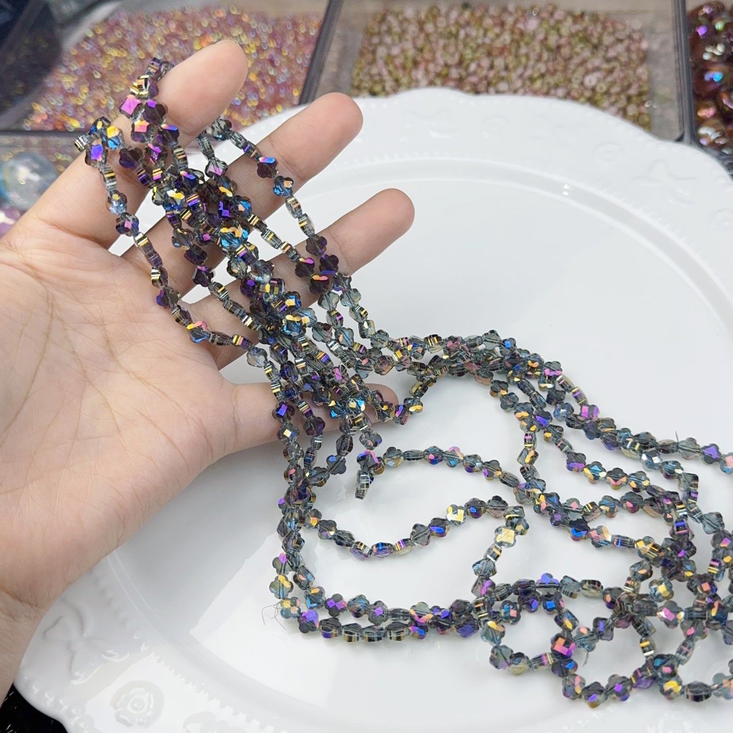 3-G Clover Cut (8 colors) (0129)