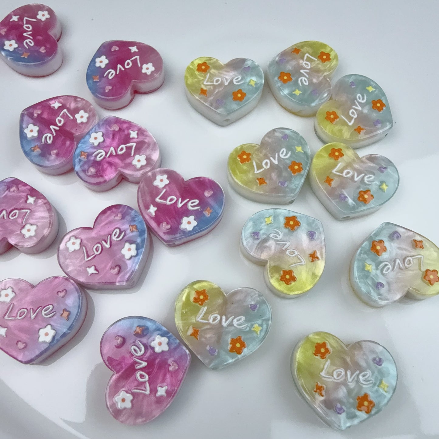 0 0今日新作  loveハート&smile 星（0718）