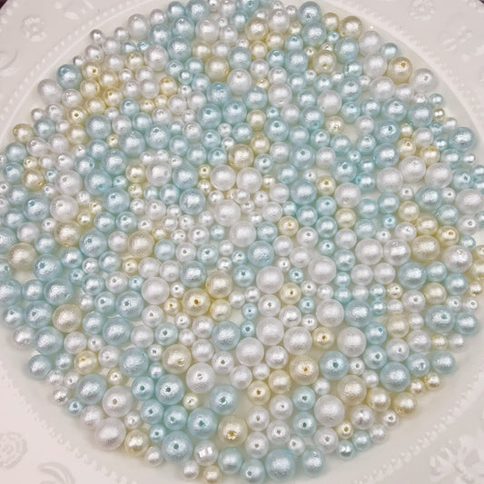 0 0今日新作 コットンガラスパール混ぜ(0305)