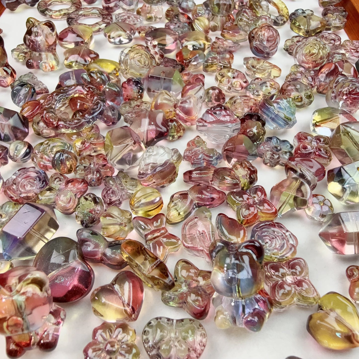 0 0今日新色 ガラスバロックー立体熊(0706)