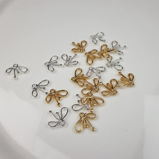 0 0今日新作 合金 細いリボン(0120)