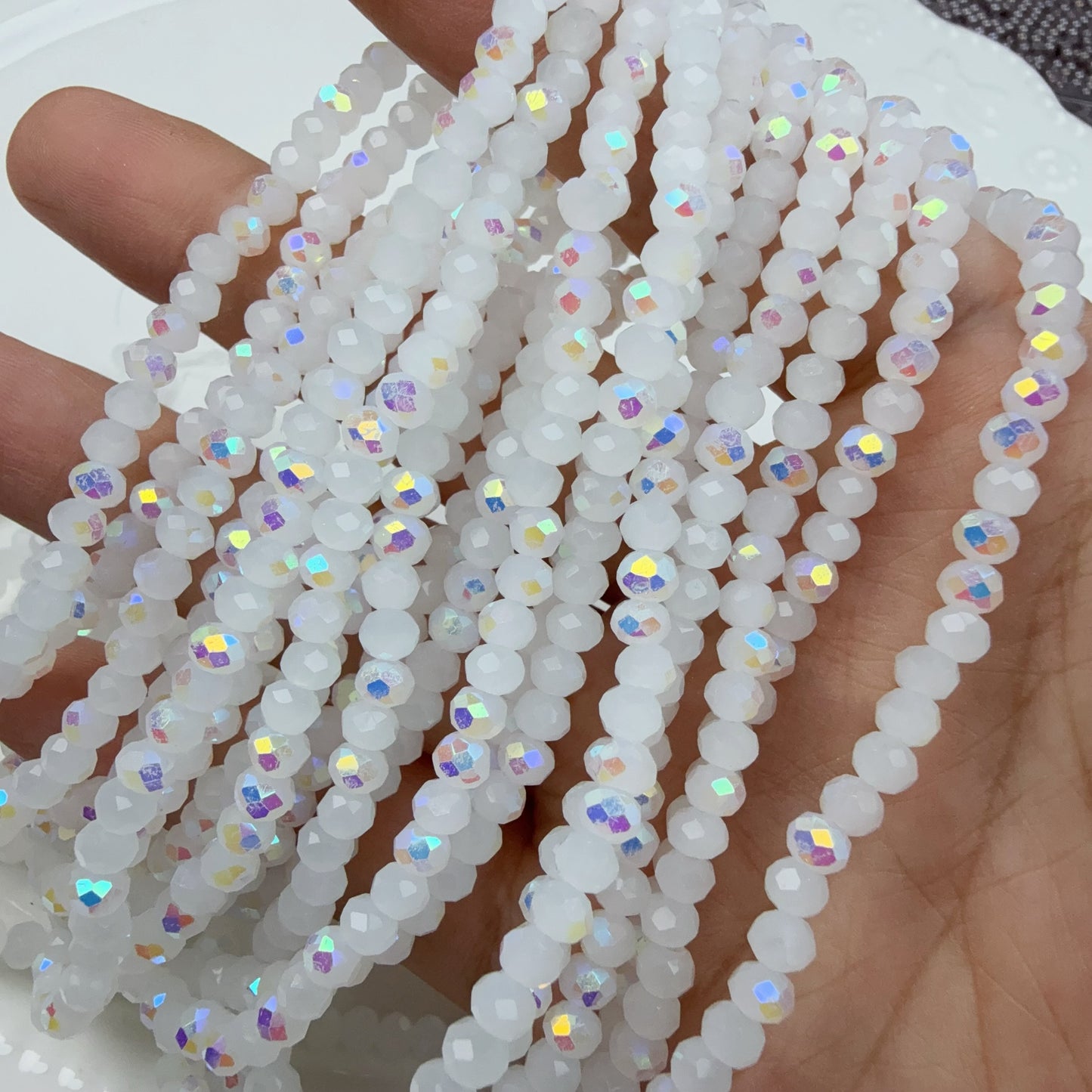 0 0今日新作 玉色キラキラ 4ミリ(0612)