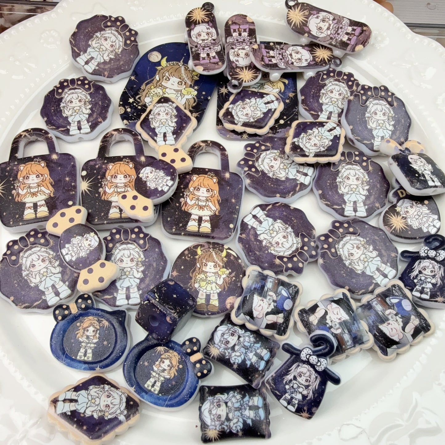 0 012星座  アクリル混ぜ(1023)