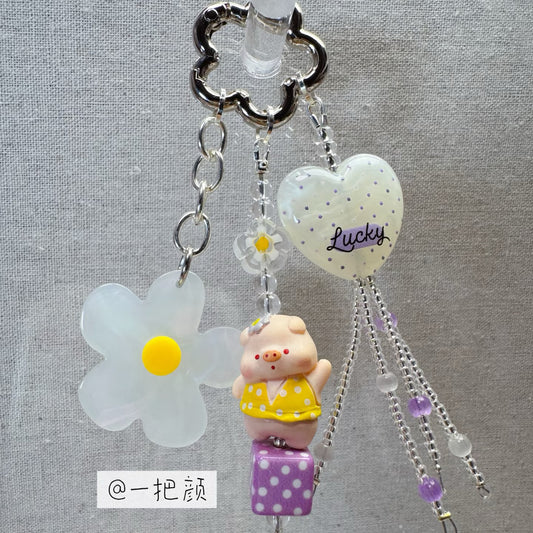 0 0今日新作 luckyハート アクリル(0624)