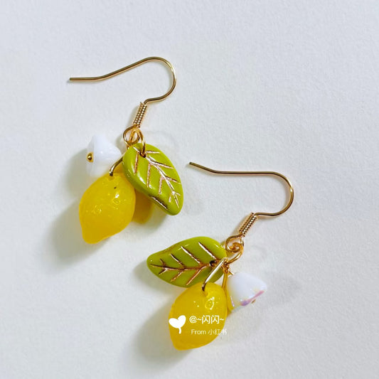 0 0今日新作 チェコビーズ-🍋(0223)