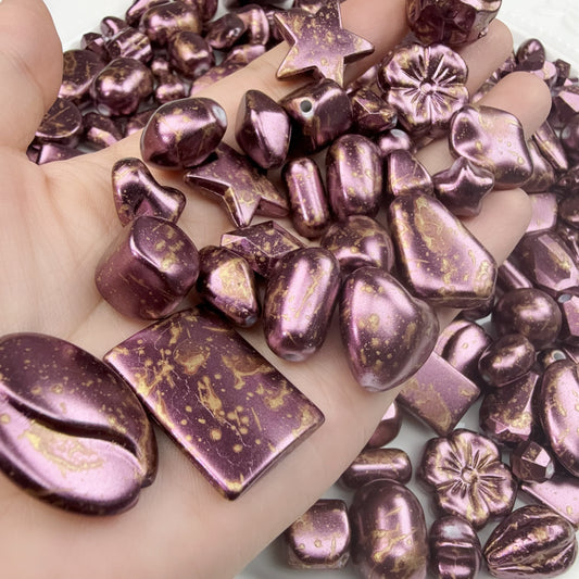 0 0今日新色 パール金撒き アクリル混ぜ(0825)