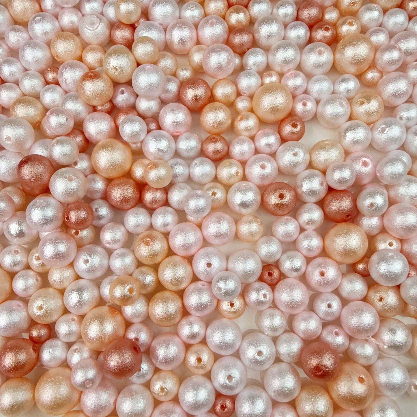 0 0今日新作 コットンガラスパール混ぜ(0305)