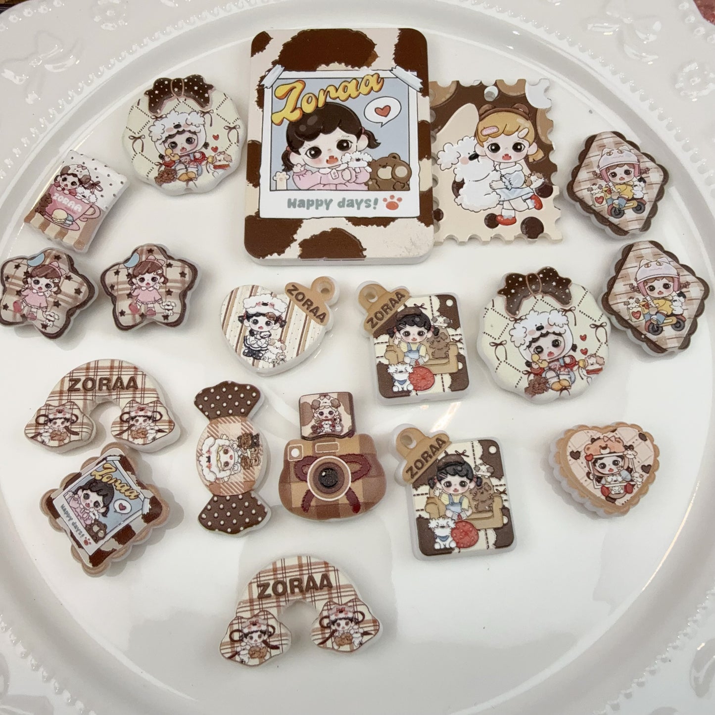 0 0今日新作 今日last 乳牛ゾラ 浮彫 アクリル混ぜ(1112)