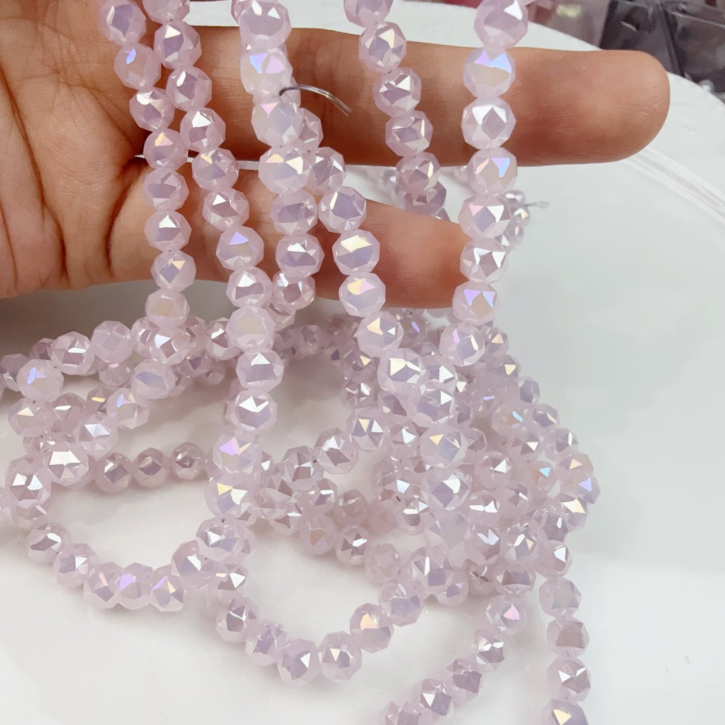 0 0今日新作 花ボールカット-6ミリ(0601)