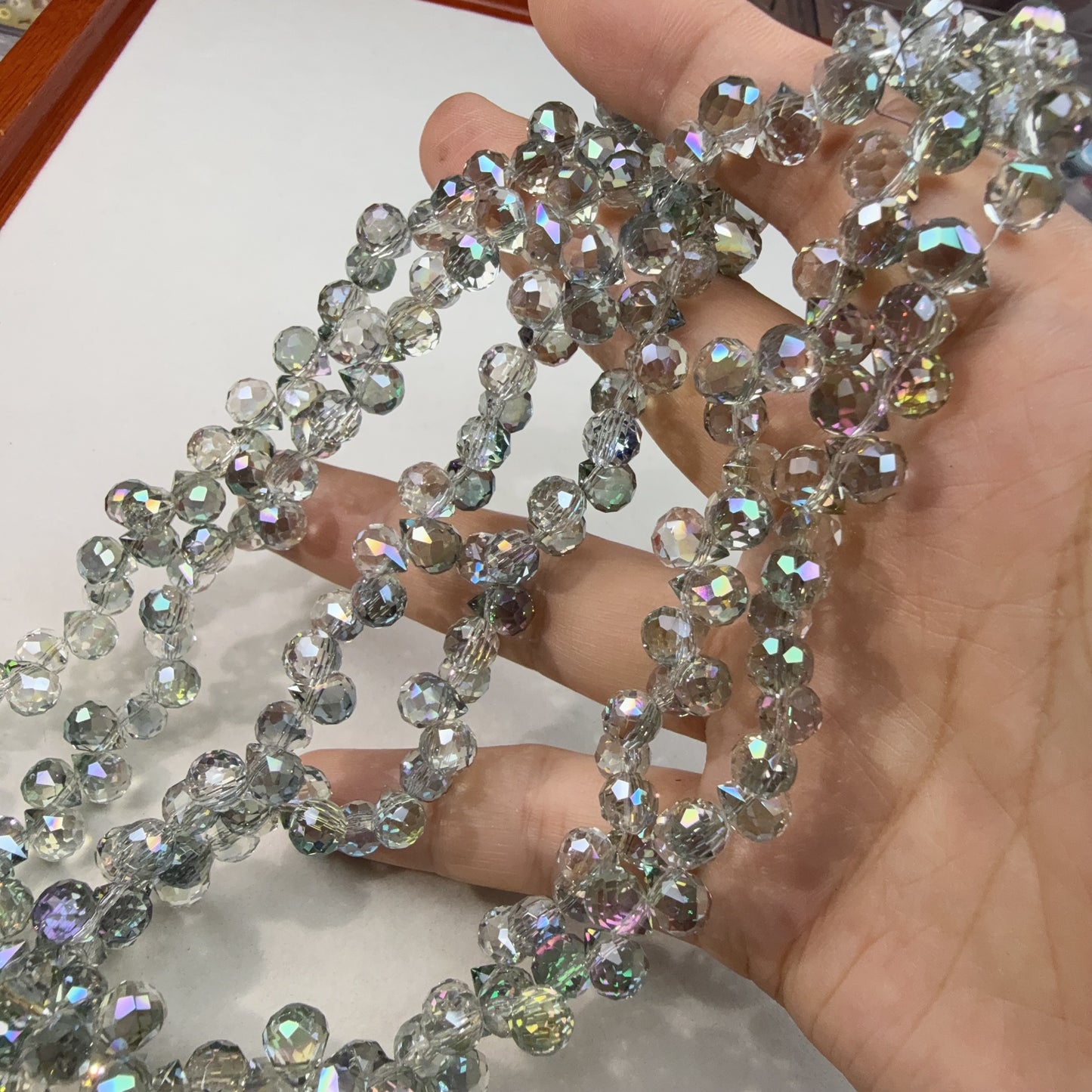 0 0今日新作 苺カット-単色6ミリ(0623)