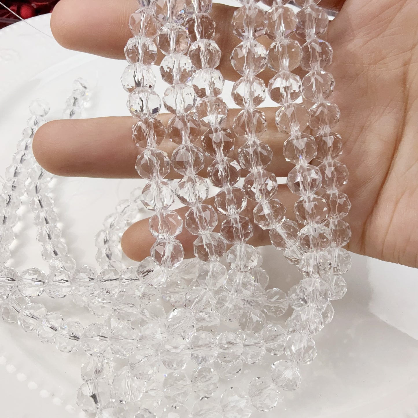 0 0今日新作 花ボールーカラー8ミリシリーズ(0102)