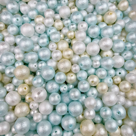 0 0今日新作 コットンガラスパール混ぜ(0305)