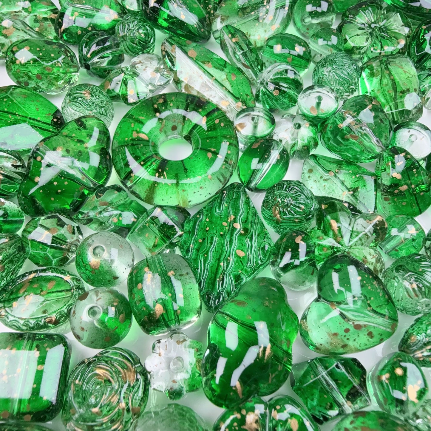 0 0今日新作 超クリアアクリル混ぜ -金撒き(0820)