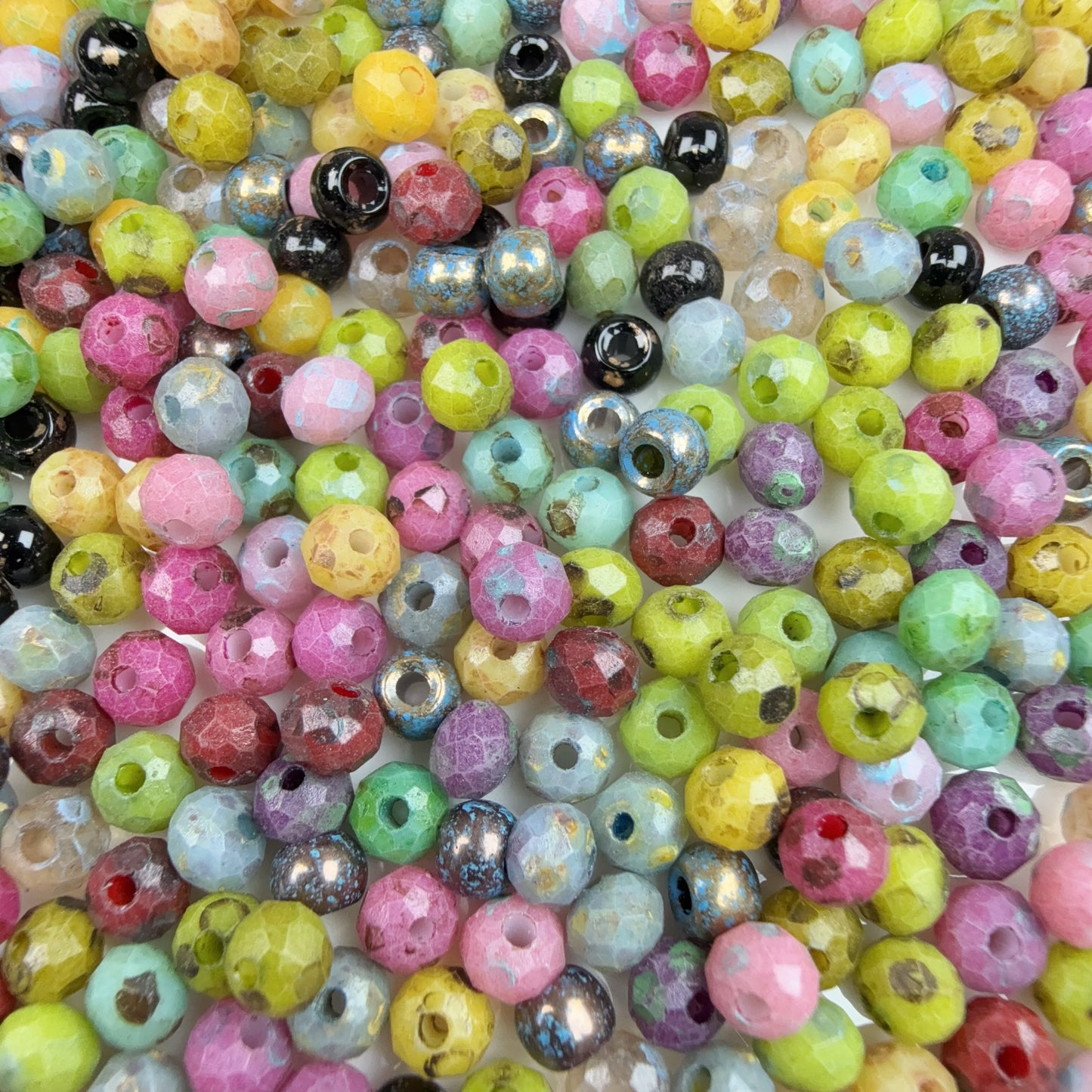 0 0今日新作 ピカソシードビーズ ー混ぜ (0818)