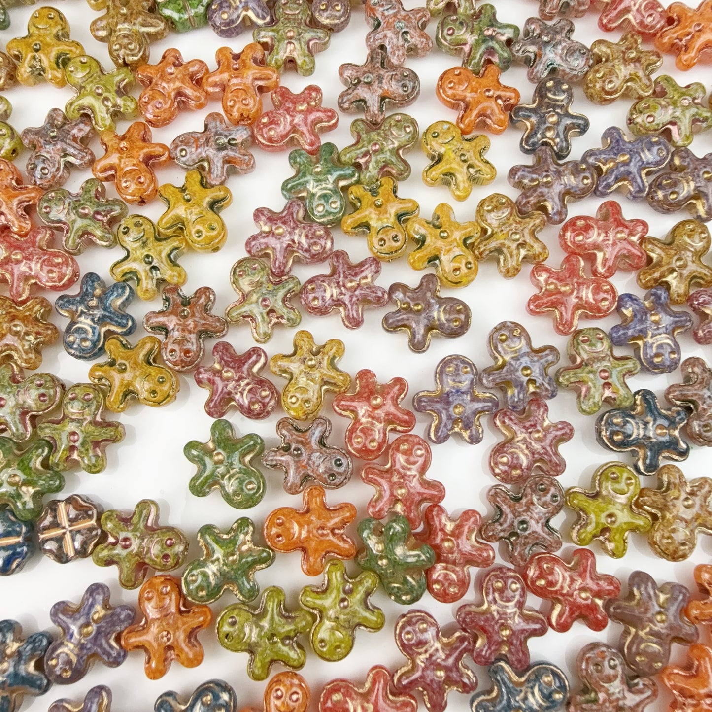 0 0今日新作 チェコビーズ-ジンジャー(1230)