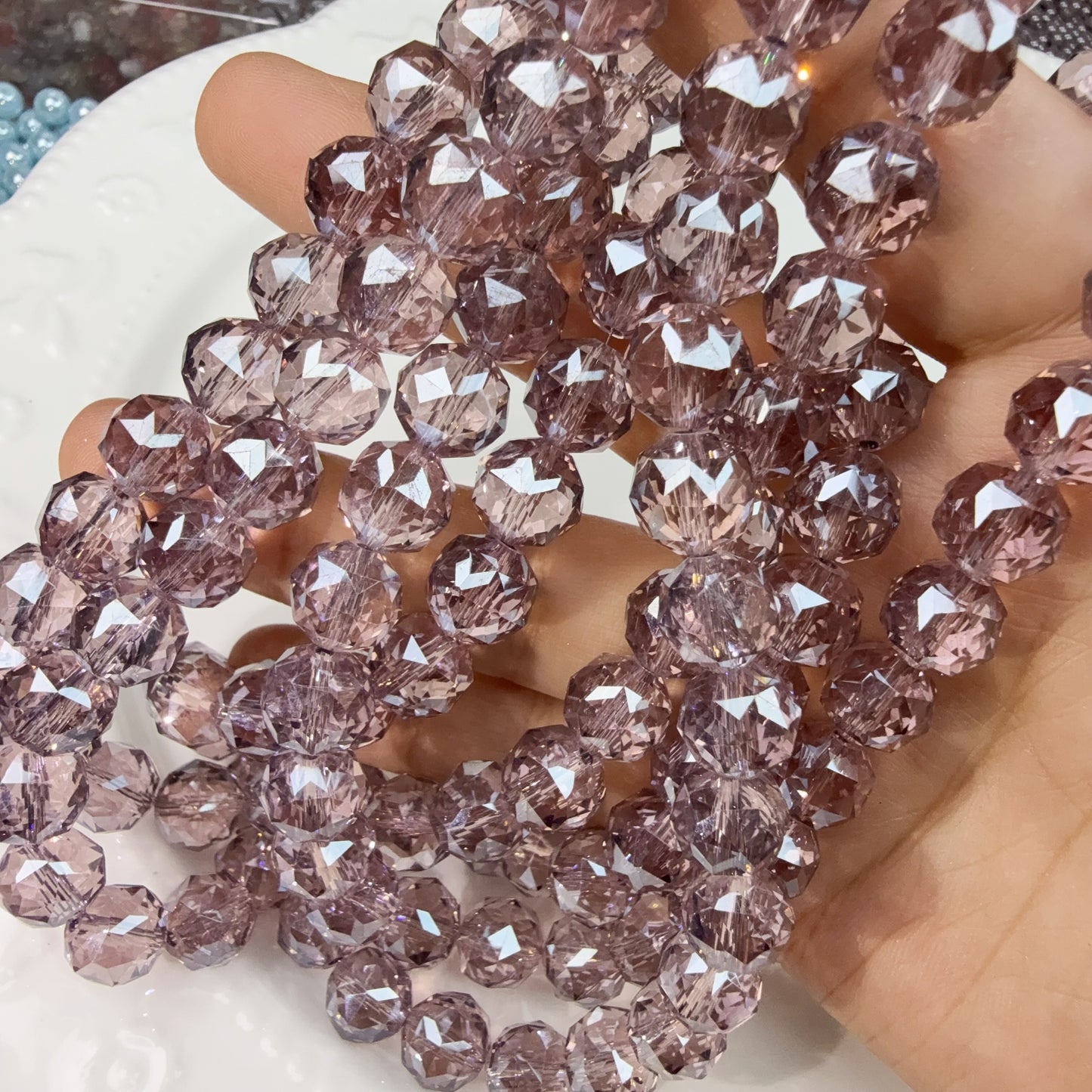 0 0今日新作 花ボールカット-単色10ミリ(0528)