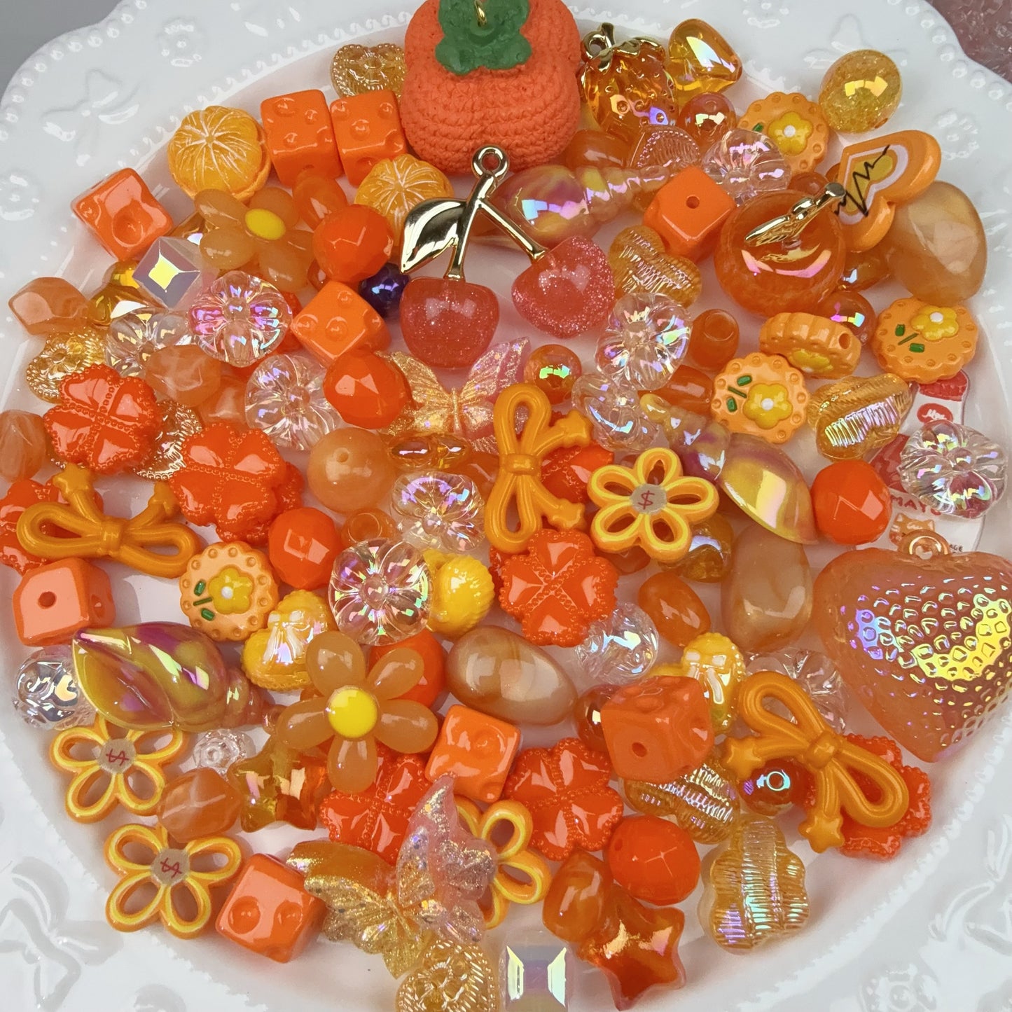 0 0今日新作 秋の大収穫2 アクリル混ぜ(1129)