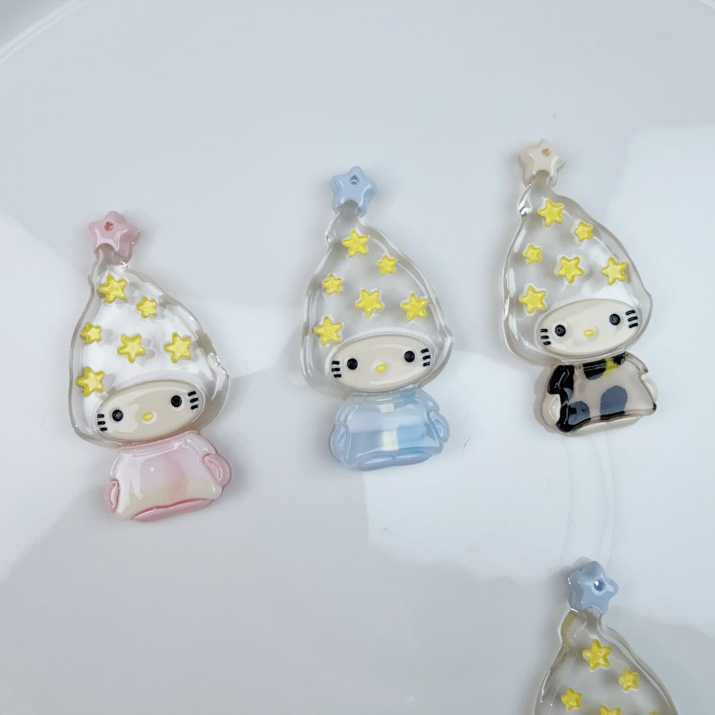 0 0今日新作 酢酸 星いっぱいの頭の猫(0517)