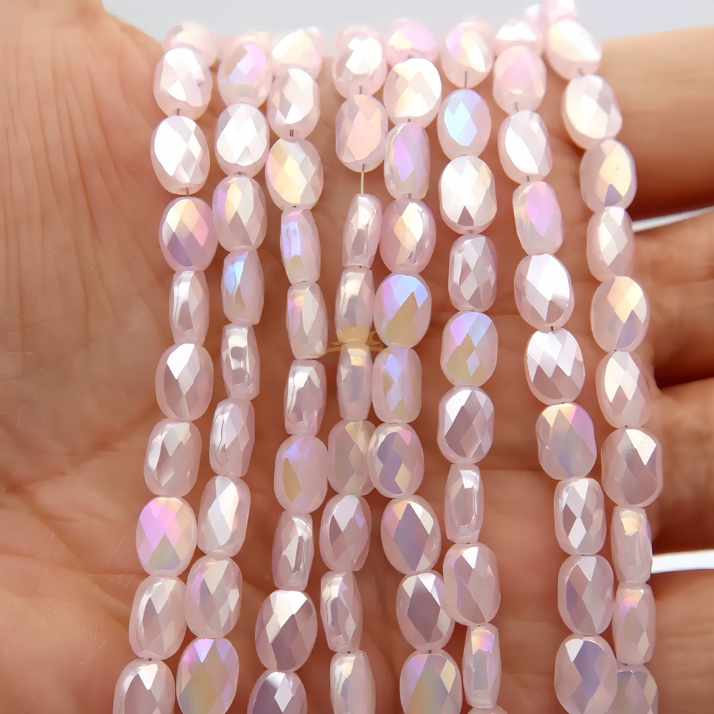 0 0今日新作 楕円カット6×8ミリ（1010）