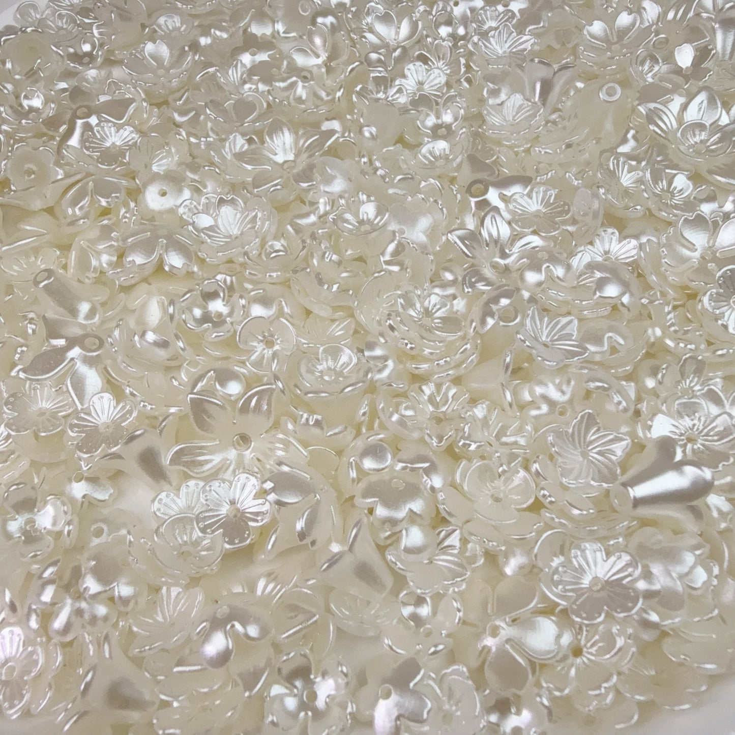 0 0今日新作 パールお花(0307)