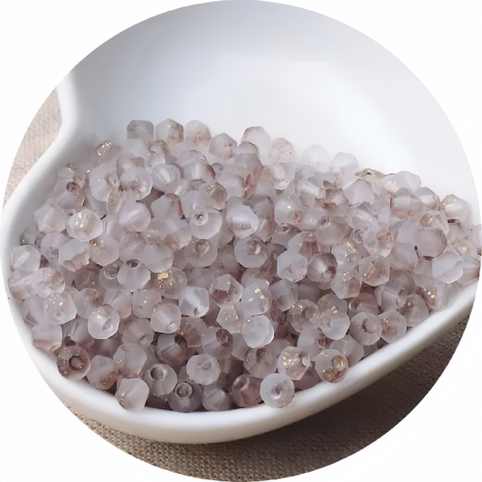 0 0今日新作 金まき菱形カット シードビーズ チビビーズ(1203)